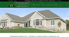 Desktop Screenshot of evergreendesignsinc.com